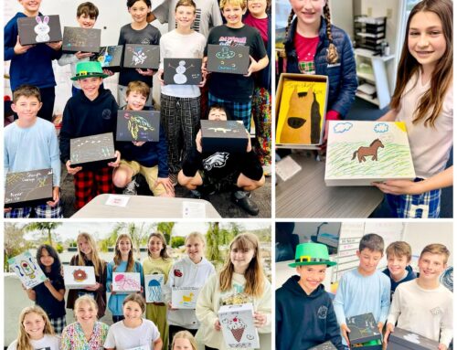 CVCS 6th Graders Shine Bright with the Sunshine Box Project